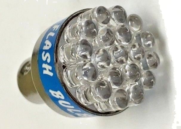 2 PC 1157 BAY15D 19 SMD's RED LED TAIL STOP BRAKE LIGHT BULBS 12V #6856