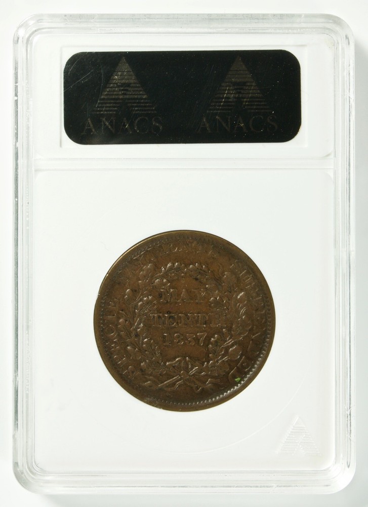 1837 ‘Phoenix' Hard Times Token HT-67 ANACS EF 45