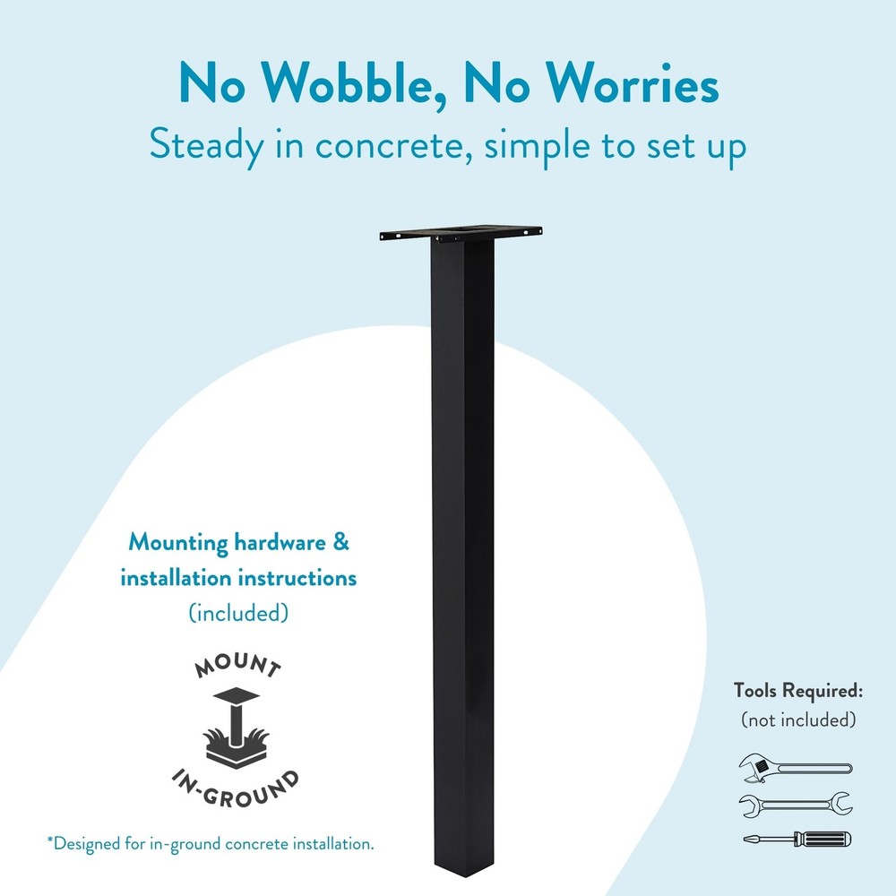 Architectural Mailboxes Brighton Aluminum Mailbox Post, Compat. A, B