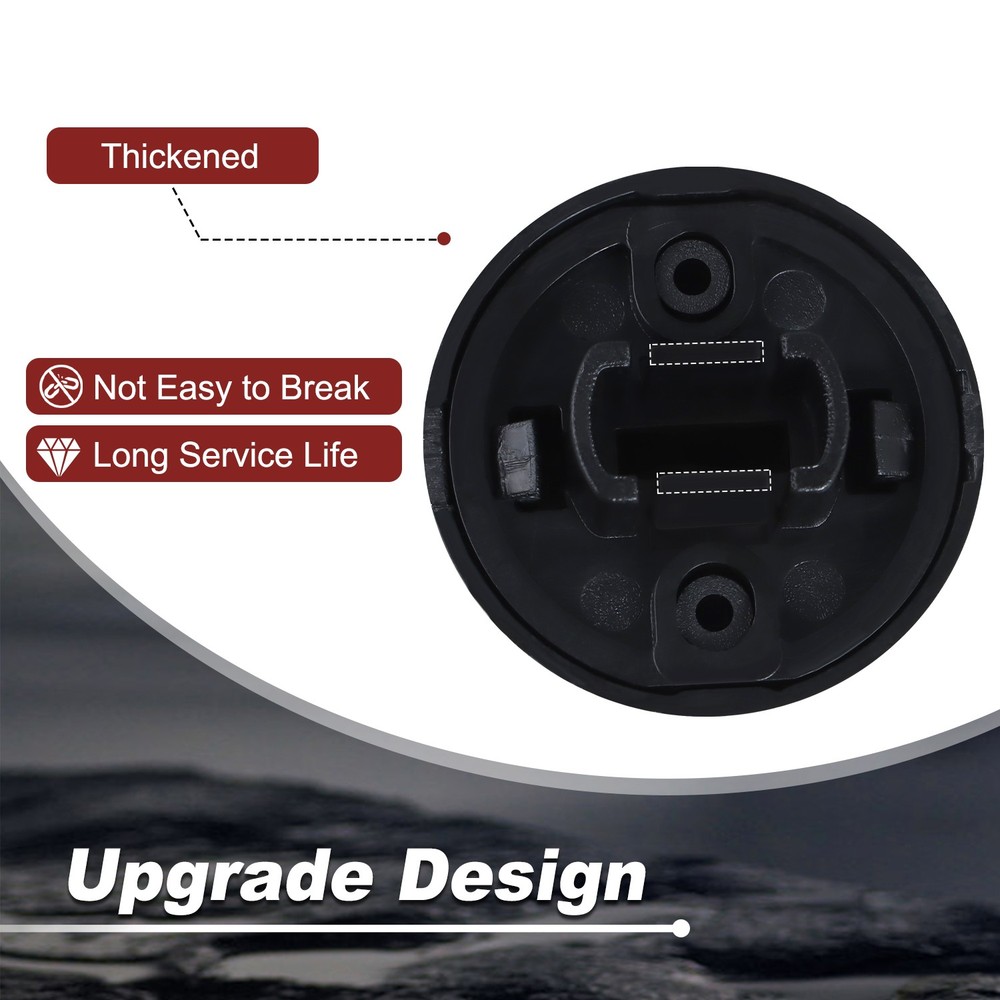 Keyless Ignition Start Switch Knob Cap & Insert for Mitsubishi 2007-13 Outlander