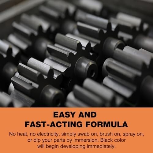 Black Oxide Coating Kit - Black Oxide Solution, Versatile Blackening Solution fo