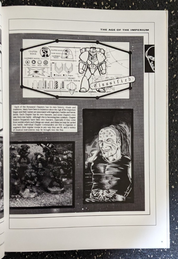 Games Workshop Warhammer 40k Index Astartes Apocrypha - Rogue Trader era lore
