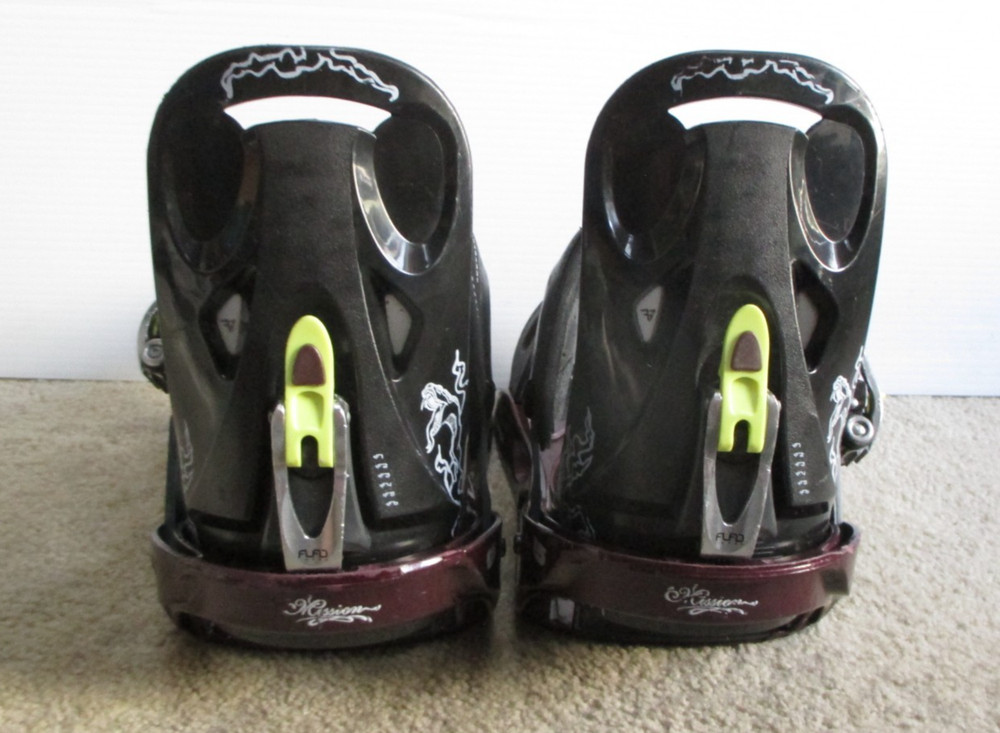 Burton Mission Snowboard Bindings Size Large