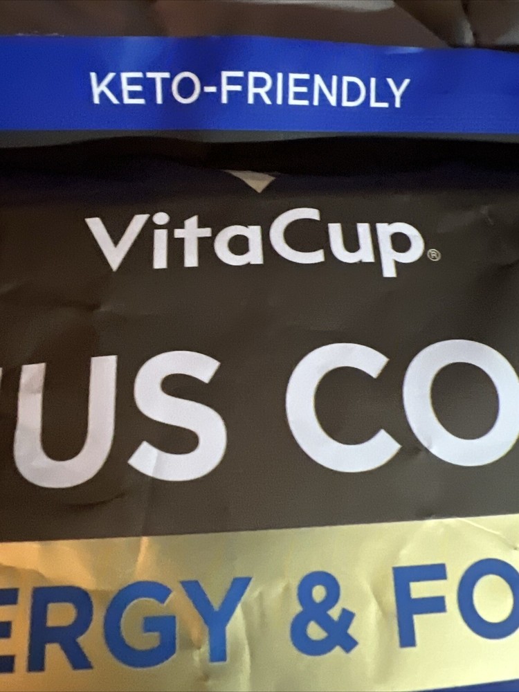 VitaCup Genius Instant Coffee Sticks, Medium Roast, 24 Sticks ….W