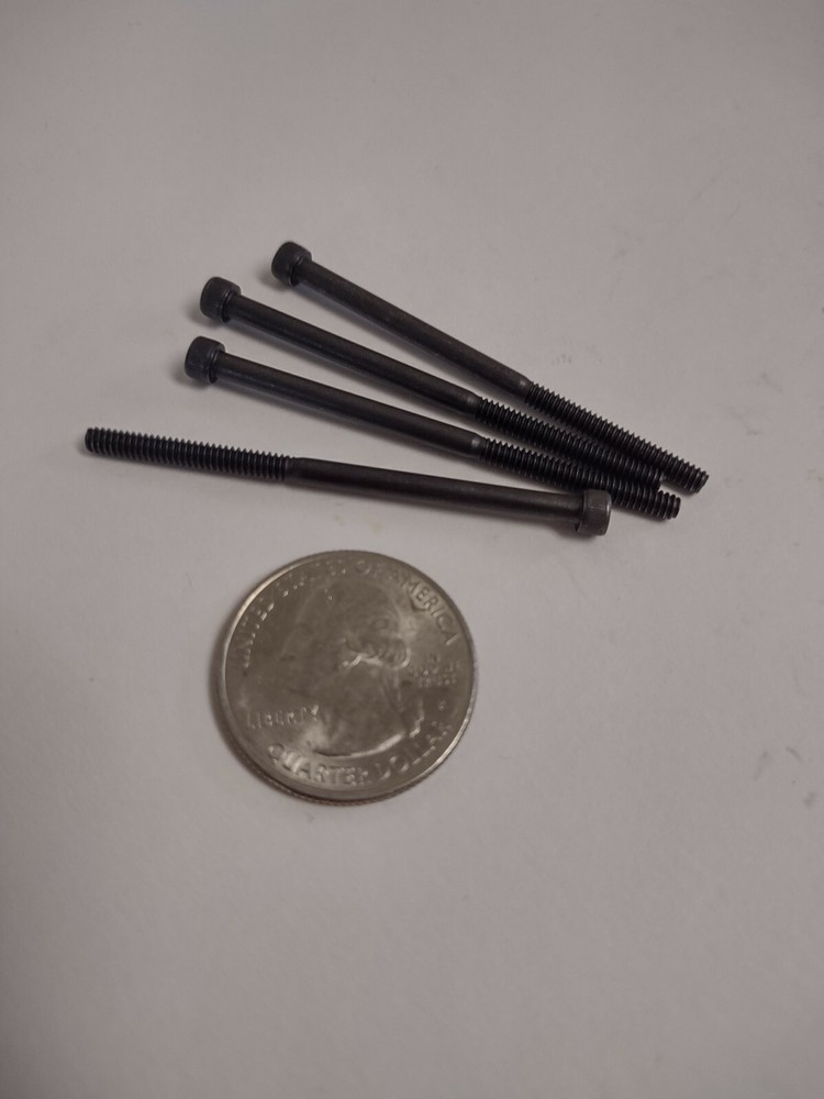 4-40 Socket Head Cap Screws - lengths from 1/4" to 2" - 124 pcs total
