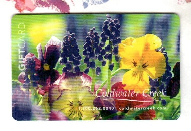 COLDWATER CREEK Spring Flowers ( 2007 ) Gift Card ( $0 )