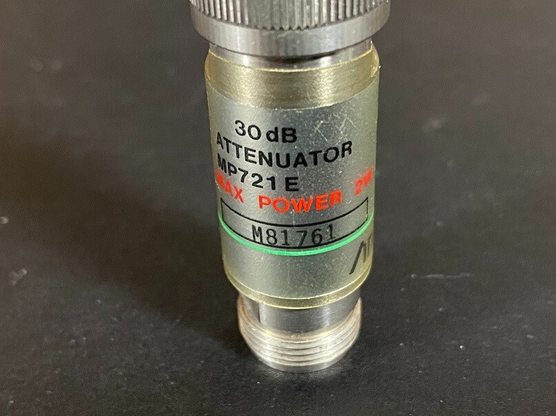 MP721E 12.4GHz 30db 2W RF N coaxial fixed attenuator