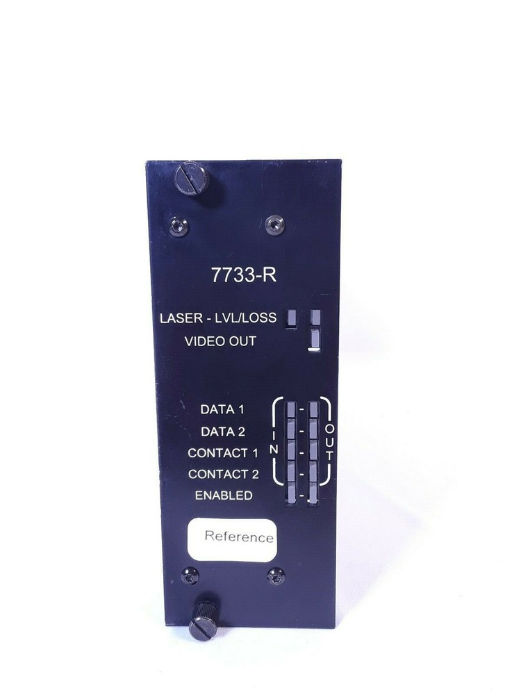 GE SECURITY S7733DVR-RST1 SM – Video & 2-Way 2-CH MPD Data, Rx, Rack