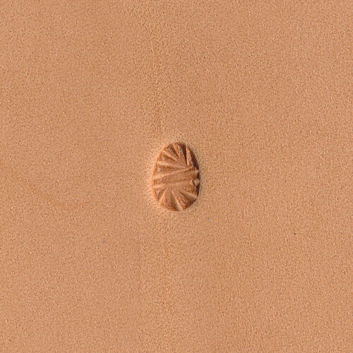 Matting Pear-Small E282 Leather Stamp