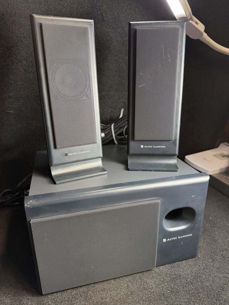 Altec Lansing VS-2121 Computer Powered Audio System Speakers & Subwoofer tested