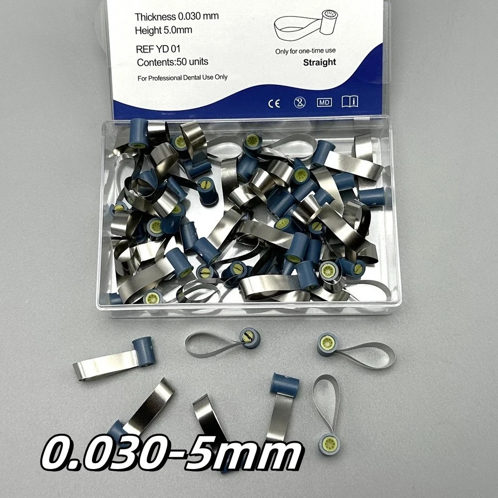 M6 Dental Reel Type Matrix Bands Contoured Matrices Anatomically Shaped Soft
