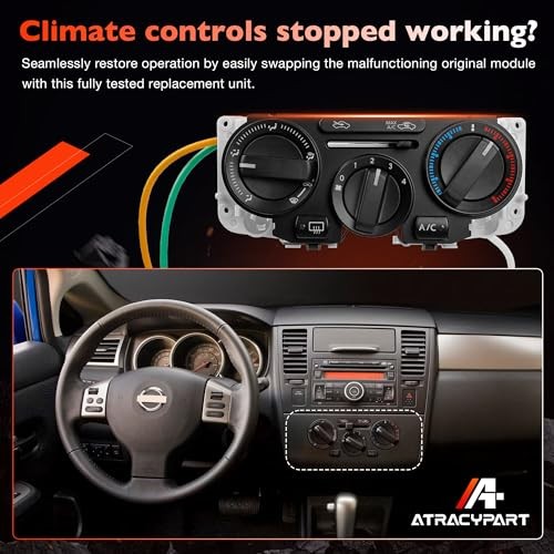 599-216 Front Climate Control Module A/C Heater Air Conditioning Panel -