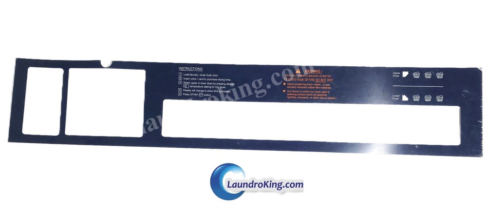 9435-019-001 OVERLAY FOR DEXTER DDAD30 STACK DRYER