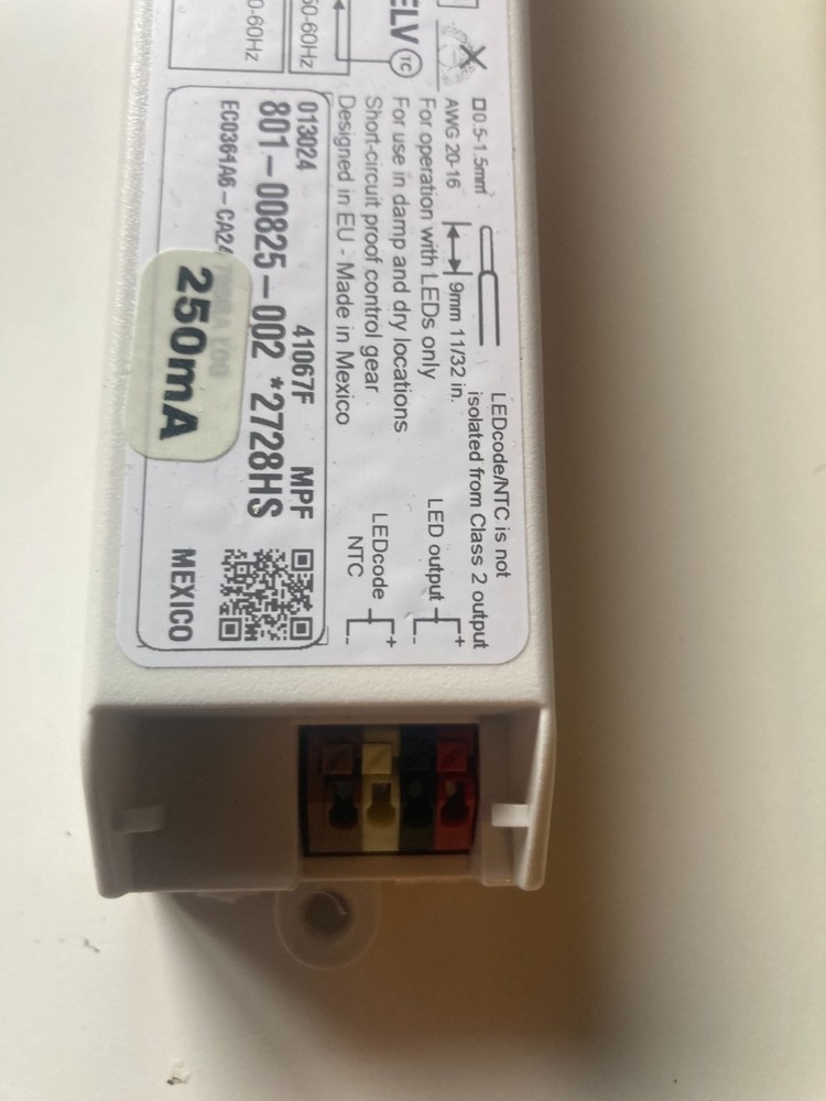 eldoLED ECOdrive 361/A Constant Current Programmable LED Driver 30W Dimmable