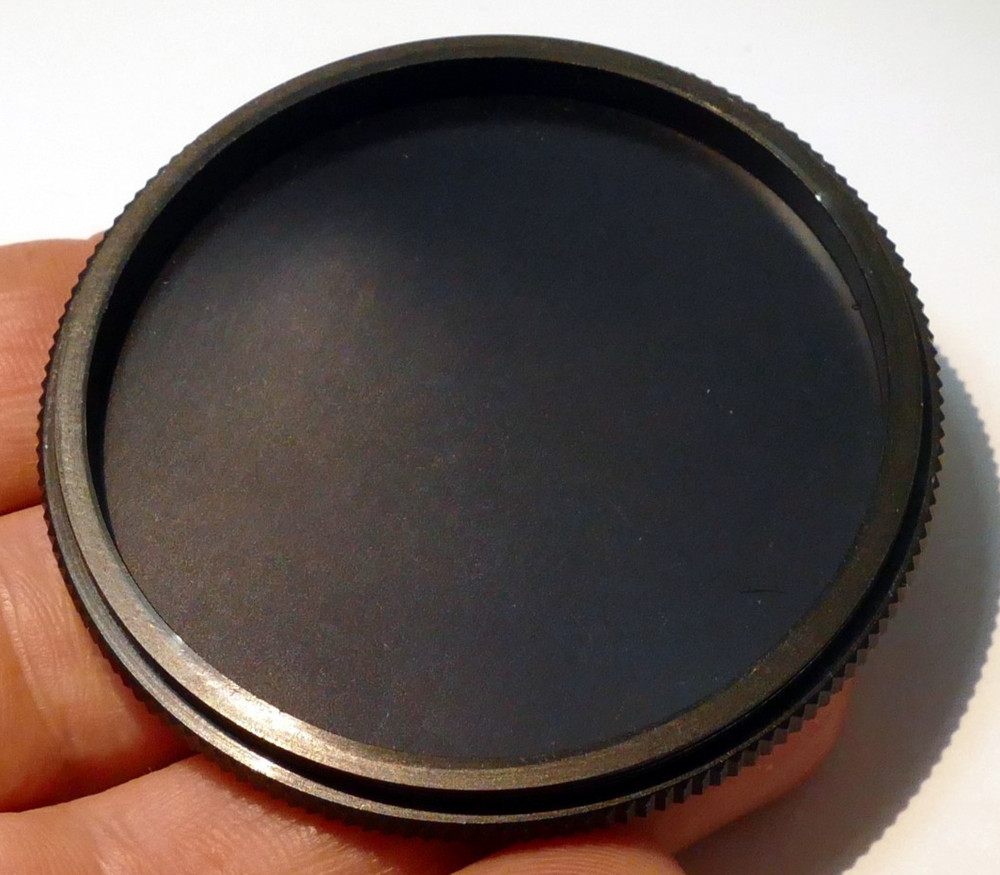 plastic 58mm Lens Front Cap screw in type threaded