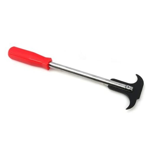 Oil Seal Disassembly Wrench Puller, Seal Puller Tool with Dual Hook Tips Red