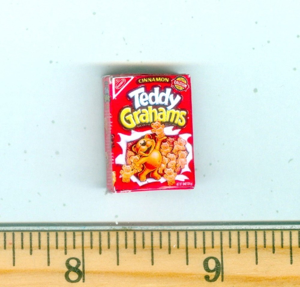 DOLLHOUSE Miniatures Size Snack Cracker Box #TGR