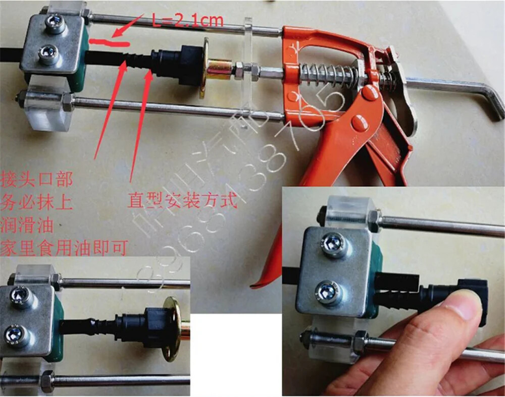 Car Fuel Pipe Assembly Fuel Quick Connector Nylon Hose Installation Tool 1pc