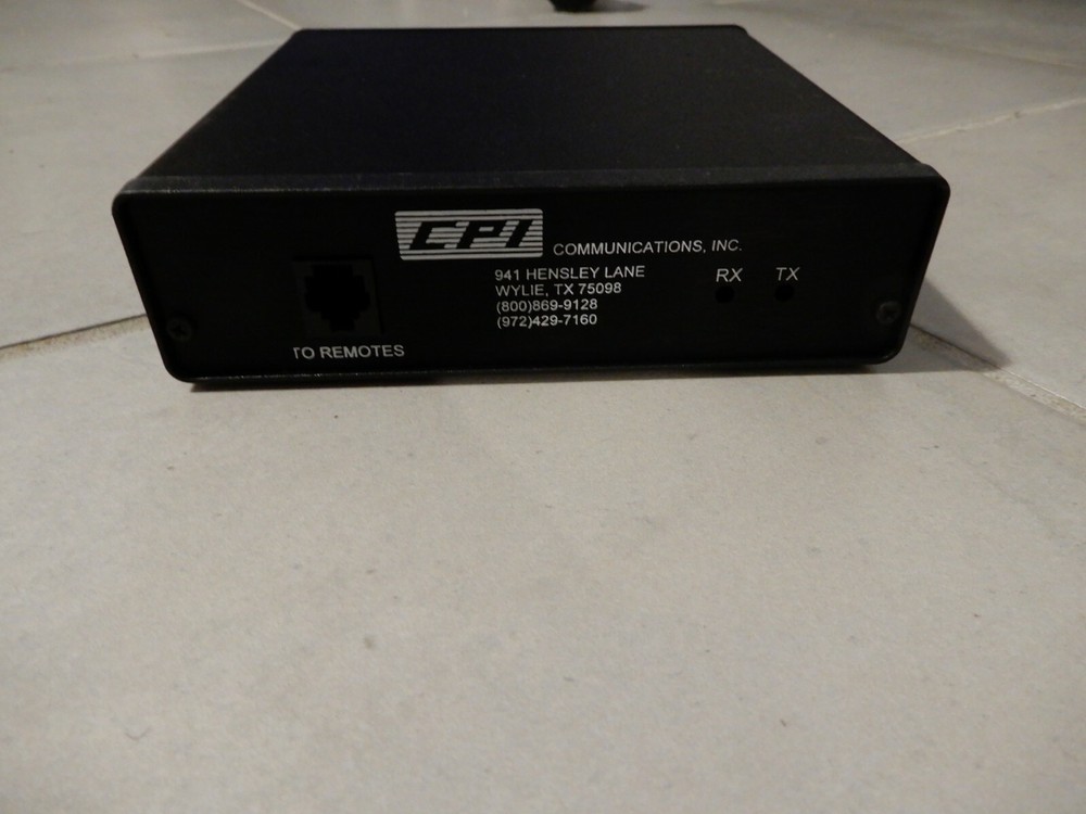 CPI MCP401 Tone Radio Termination Panel