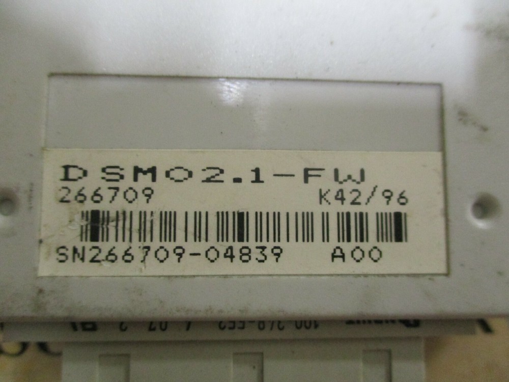 Indramat DSM02.1-FW Software Programmable Drive Module 266709 K42/96 *Tested*