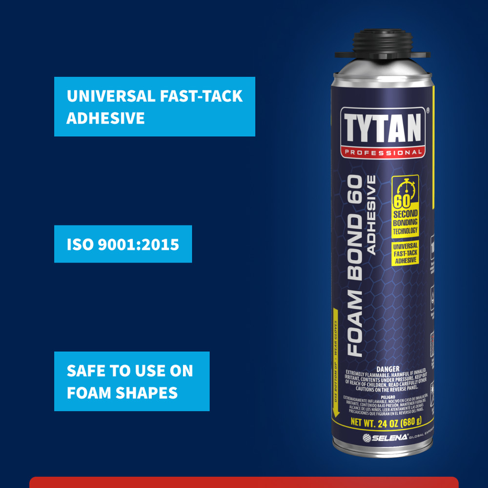 TYTAN Professional Foam Bond 60 24 oz (3 Cans)