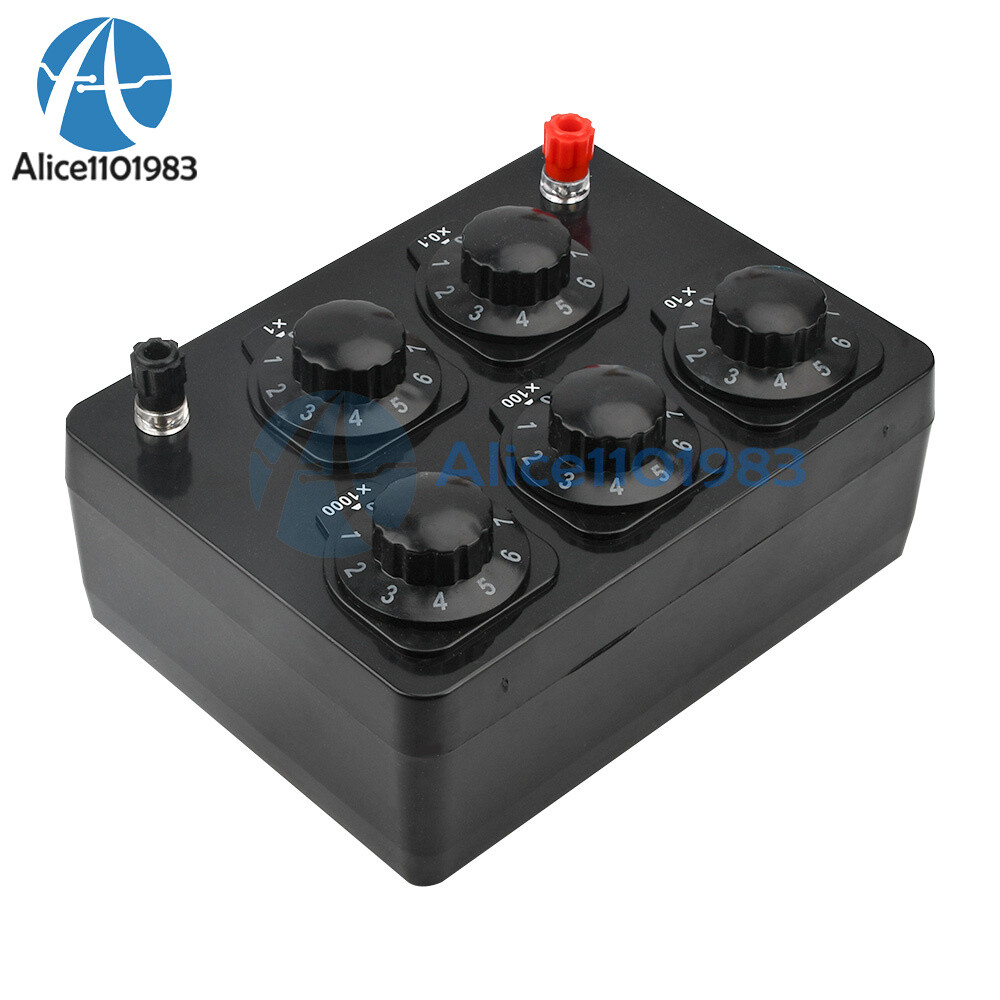 0-9999.9 Ohm Variable Resistance Box Decade Resistor For Physical Resistance