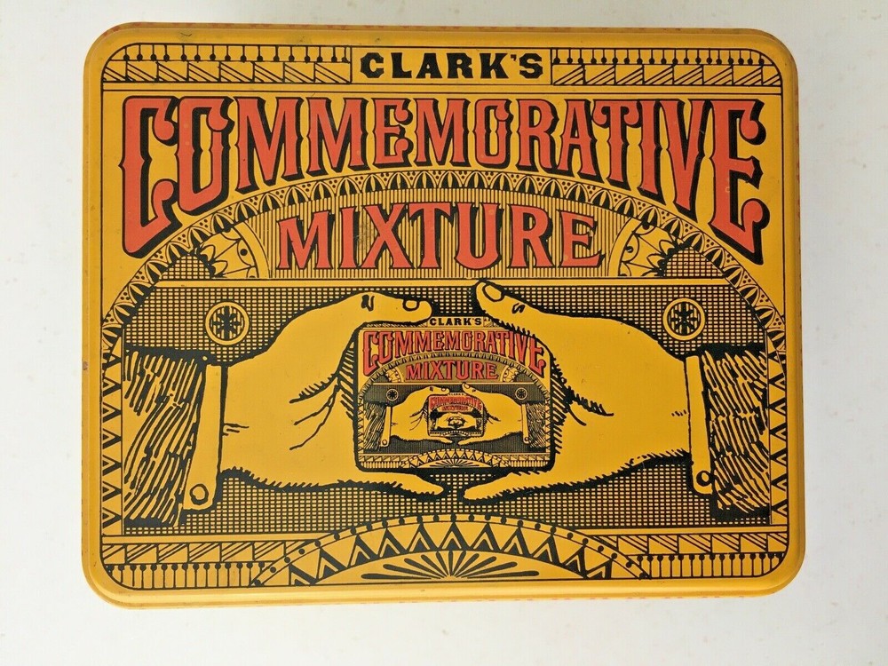 *CLARK'S MIXTURE* "COMMEMORATIVE TIN" c1979 Vintage