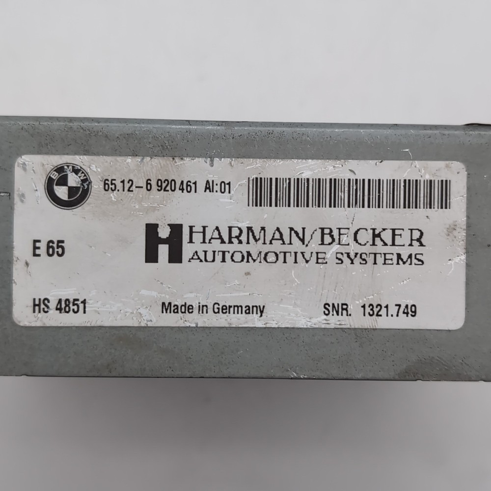 2004 - 2010 BMW E65 E60 Harman Becker Premium Audio Amplifier 6920461