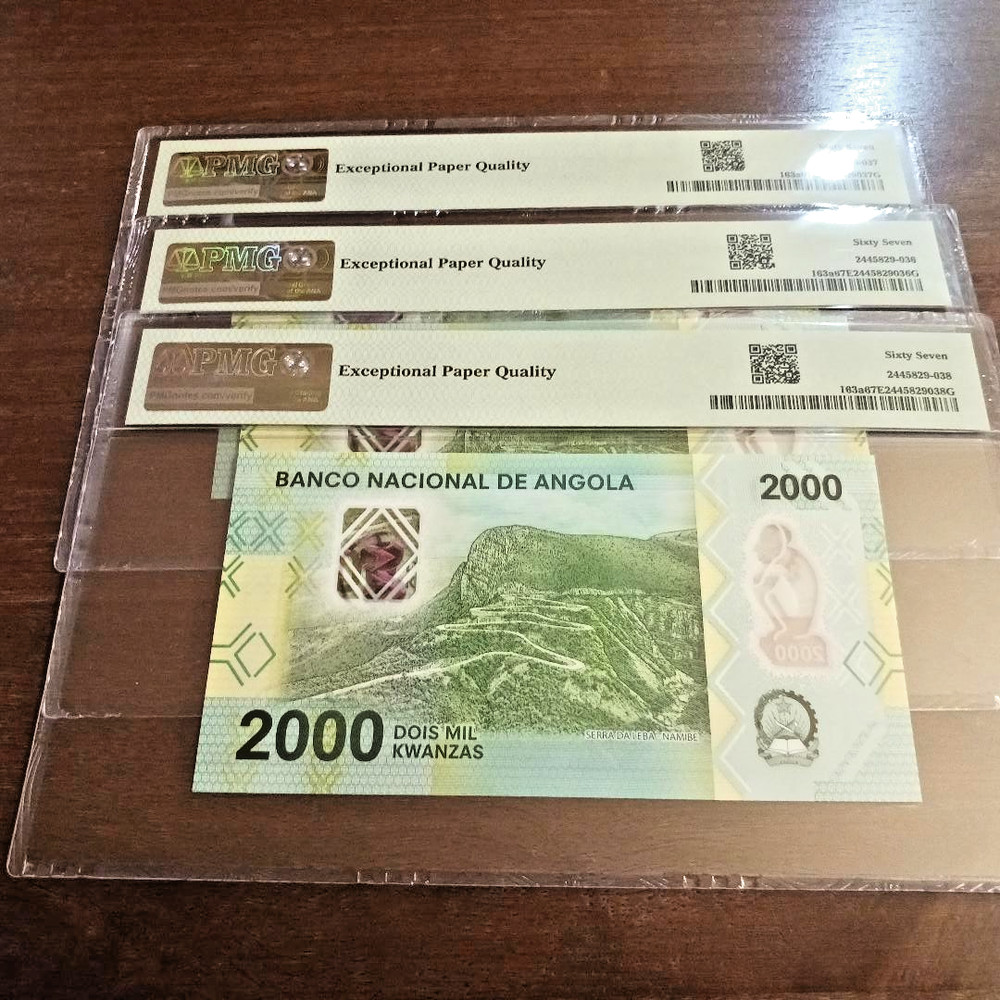 2020 Angola 2000 Kwanzas Pick 163a 67EPQ. 1 Note.