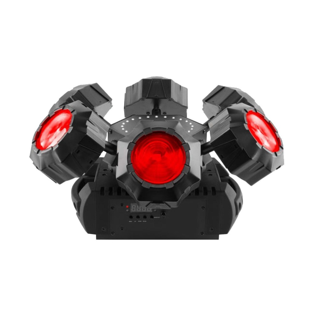 Chauvet DJ Helicopter Q6 Rotating Multi-Effect Light + Cables