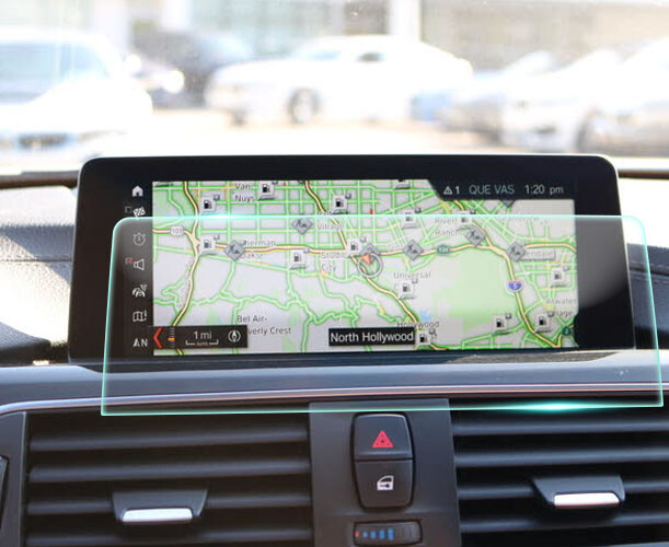 Crystal Clear Screen Protector for 2018 BMW 328d Vehicle Navigation