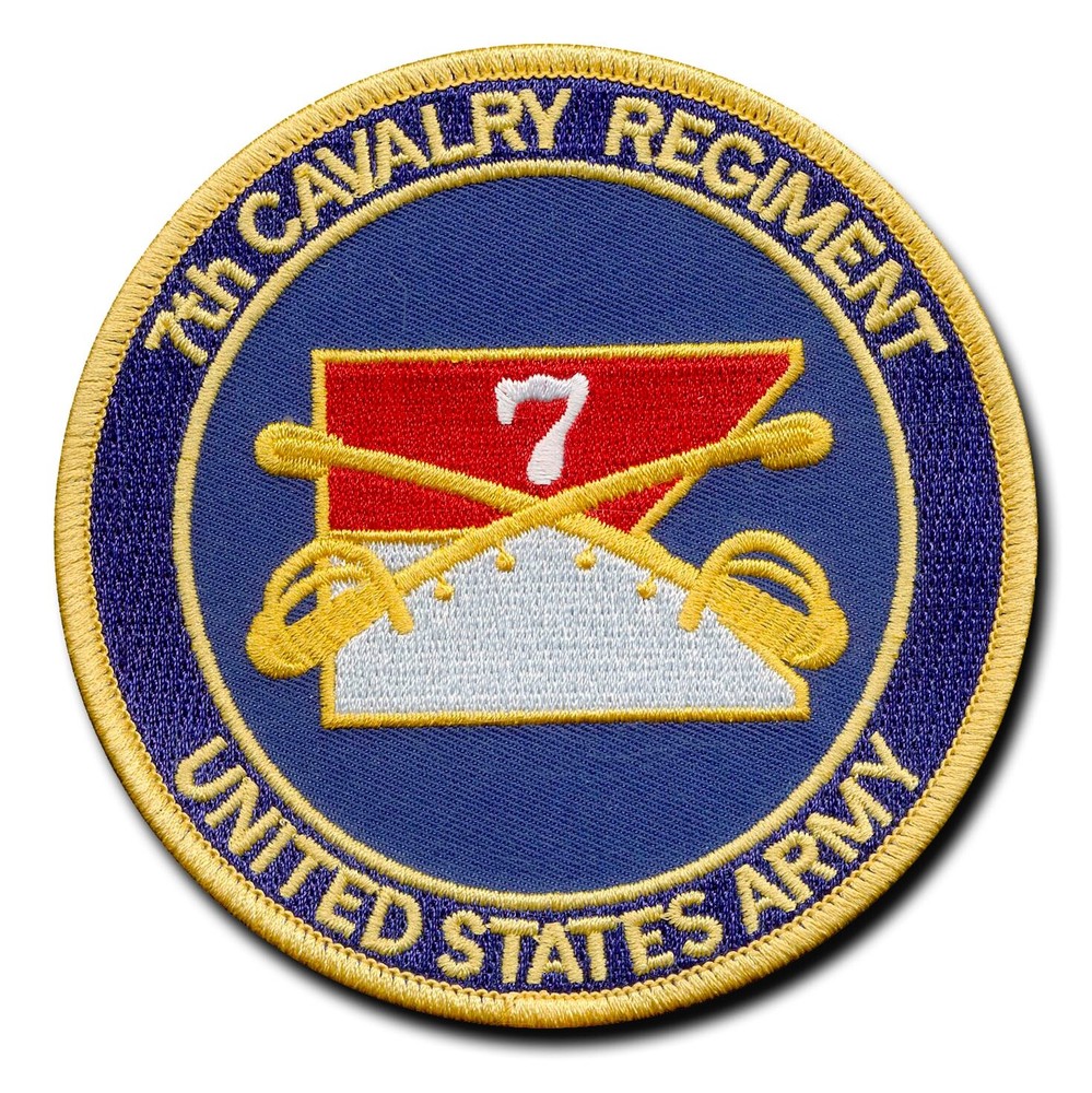 7th Cavalry Regiment Patch  L366