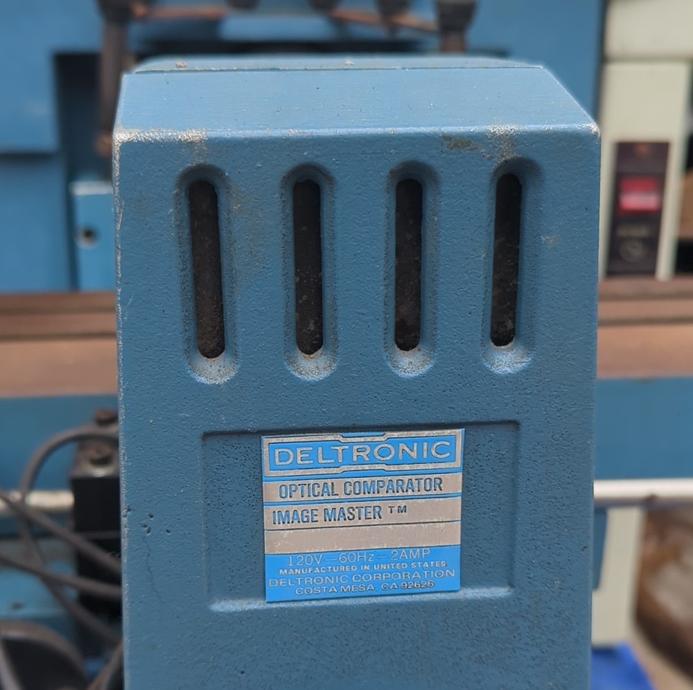 Deltronic Optical Comparator IMAGE MASTER TM DH14-DEC PH14-7 Instrument Type