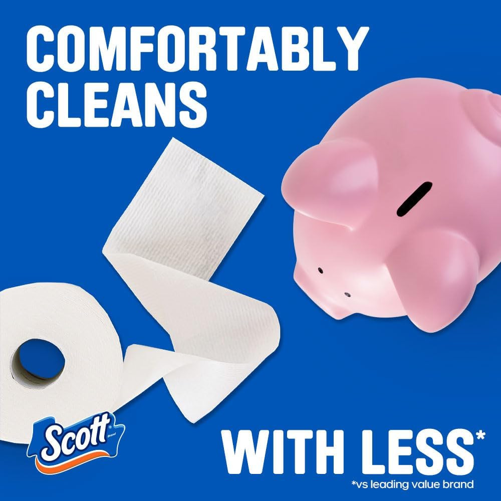Scott Toilet Paper, 36 Rolls, 231 Sheets per Roll