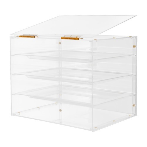 3-tier Acrylic Display Case Bakery Pastry Display Case Cookie Display Cabinet