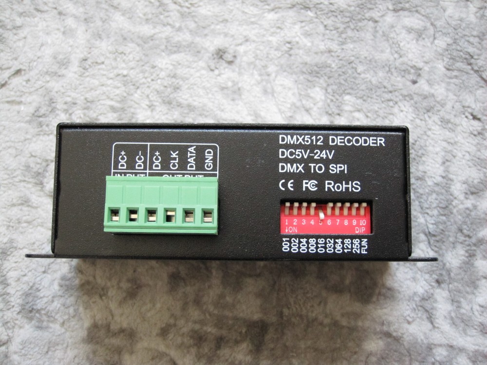 Environmental Lights DMX512-PixelControl Decoder