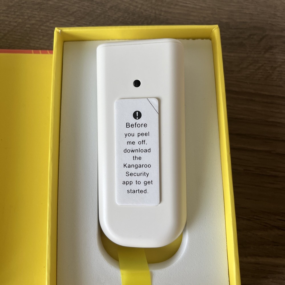 Kangaroo Motion Sensor Home Security System, New In Open Box, Unused