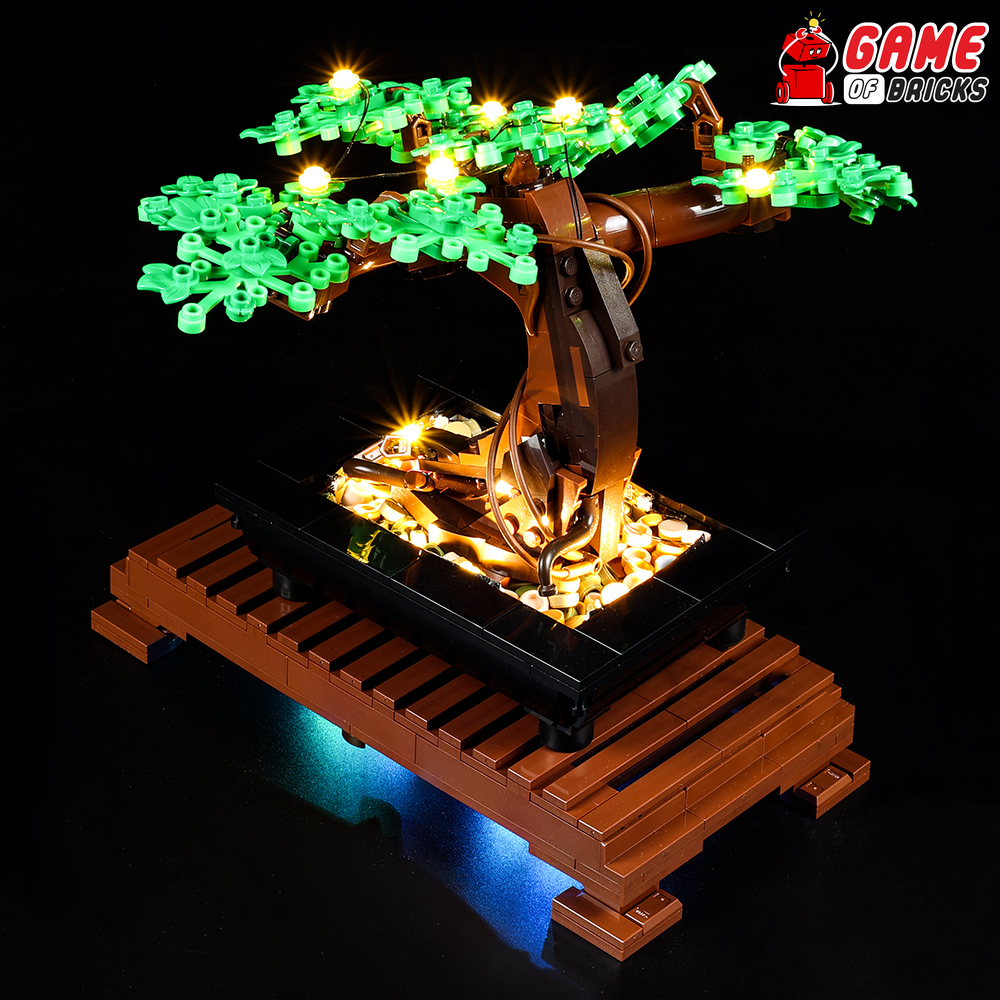 LED Light Kit for Bonsai Tree - Compatible with LEGO® 10281 Set (Standard)
