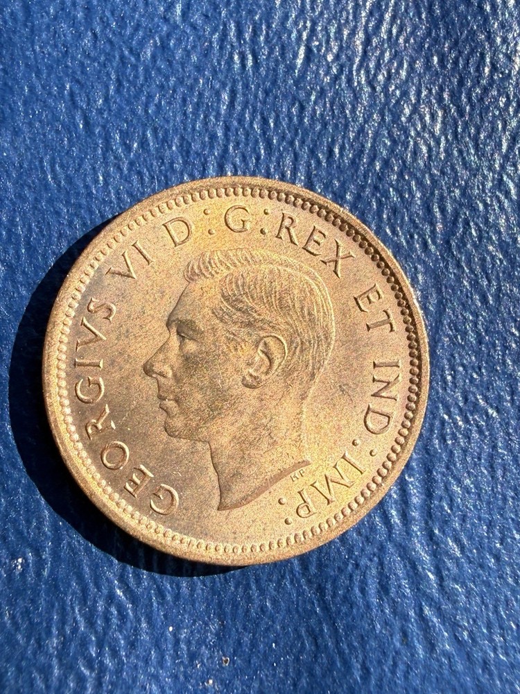 1939 Canada Penny RED Excellent Condition