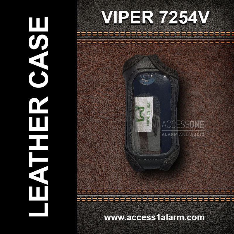 Viper 7254V or 7251V 2-Way LED Remote Control Protective Leather Case 5204V