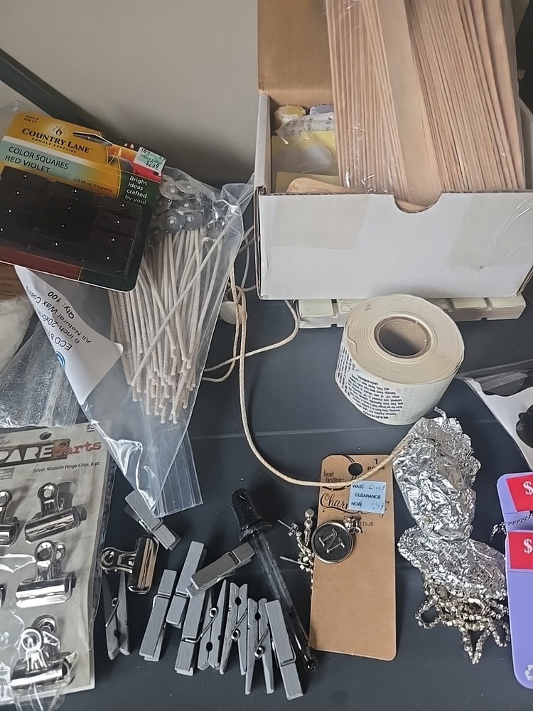 Random Starter Crafts For Candle Making And More