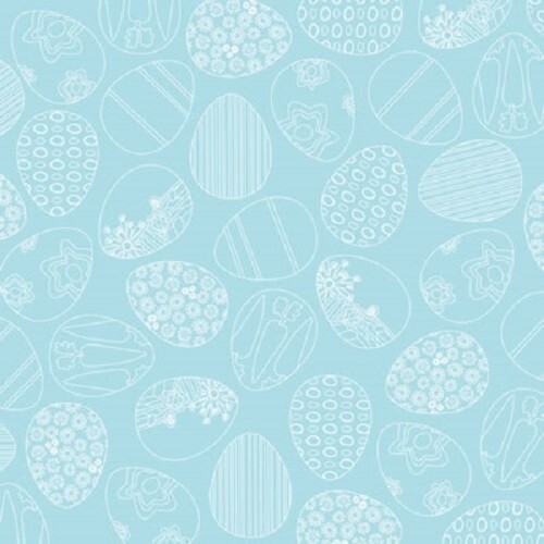 Happy Easter - Egg Art, Glittered & Textured, scrapbook paper - Reminisce HE005