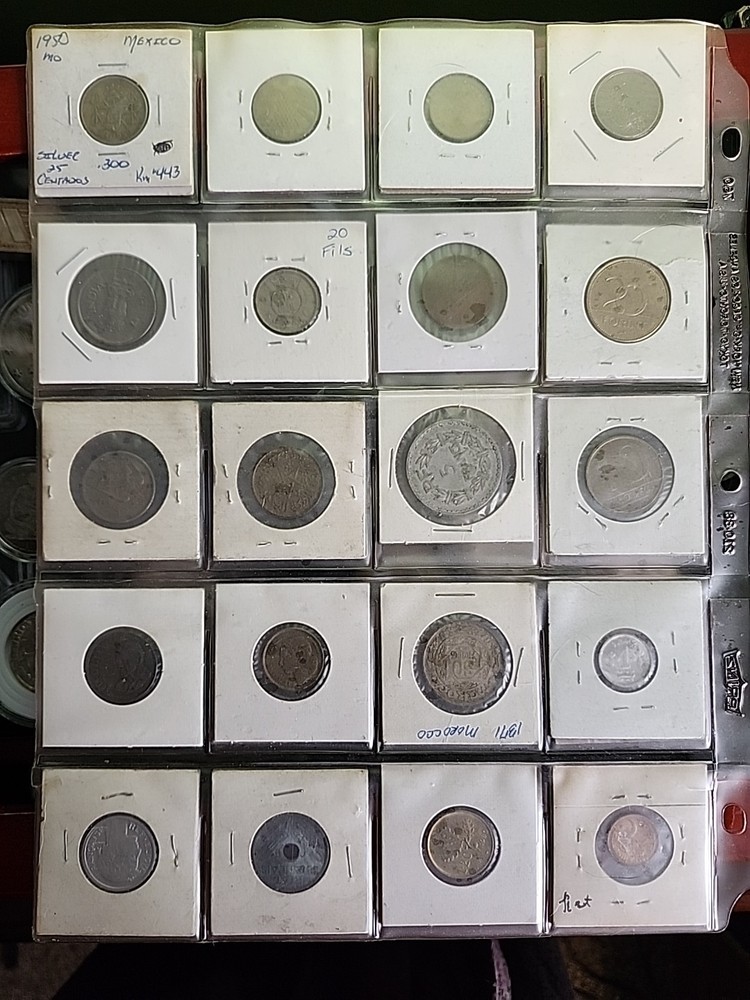 Foreign Coin 20 Lot