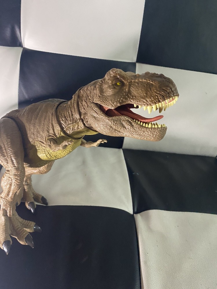 Jurassic World 22" T-Rex Dinosaur Camp Cretaceous Primal Attack Roars Chomps