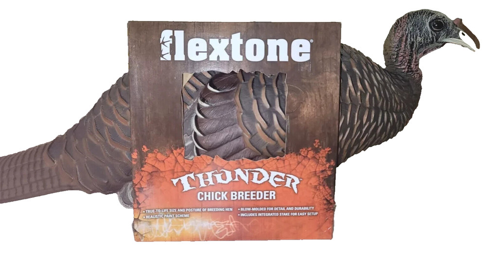 Flextone Thunder Chick Upright Turkey Hunting Game Decoy