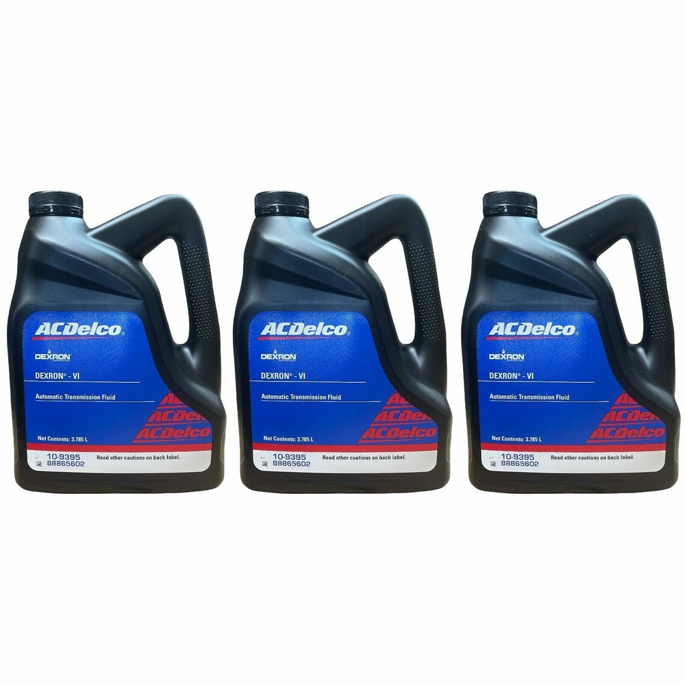 ACDelco 109395 Dexron VI Automatic Transmission Fluid full synthetic blend 3Pack