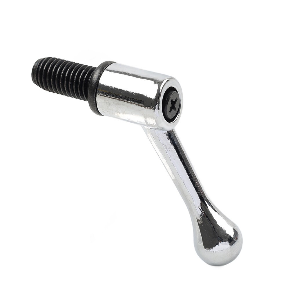 Table Lock Handle M12 Thread Set For Bridgeport Milling Machine 11.8mm Silver
