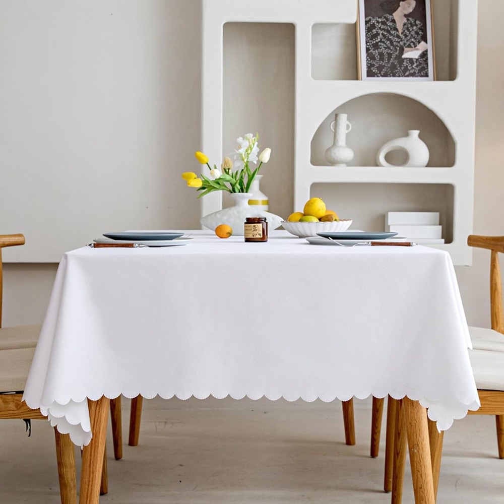 AIBIIN Table Cloth Rectangular Wipe Clean Tablecloth