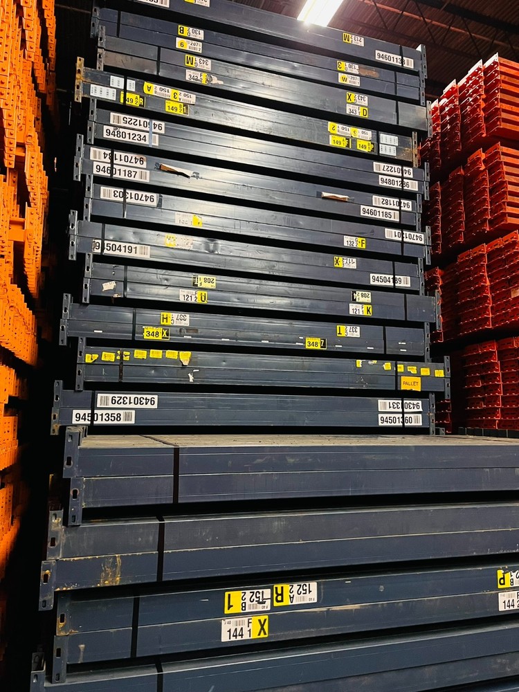 Used T Bolt Beam 96"L x 4" -Blue