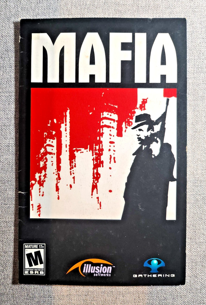 Mafia Instruction Manual Only - PlayStation 2
